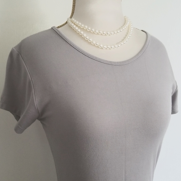 Missguided Gray Bodycon Midi Dress - Picture 4 of 8